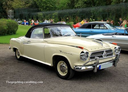 Borgward isabella cabriolet de 1959 (9ème Classic Gala de Schwetzingen 2011) 01