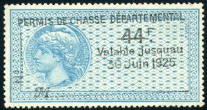 Permis dep 1925