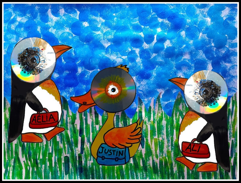 361-OUTILS et DECO POUR LA CLASSE- Les p'tits canards et les p'tits pingouins (61)-001