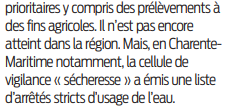 2022 05 19 SO 16 départements en alerte sécheresse2