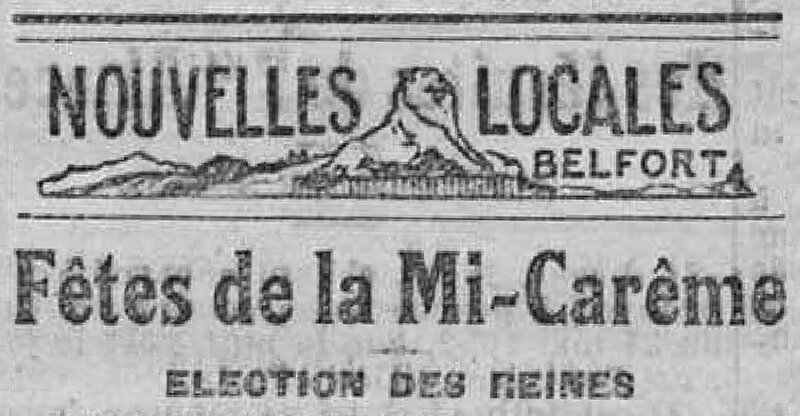 1923 02 24 Mi carême La Frontière R