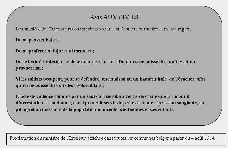 Avis aux civils