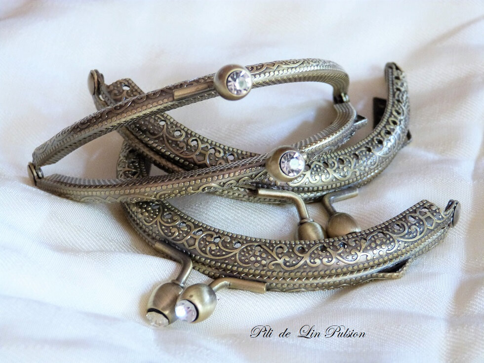 Fermoirs Strass