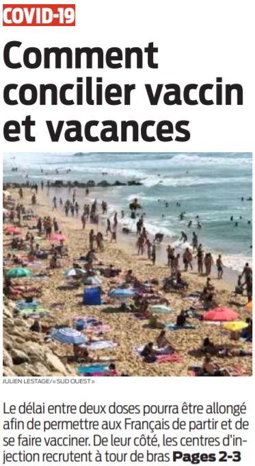 2021 06 14 SO Comment concilier vacances et vaccin