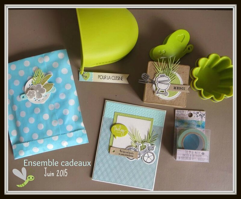 Ensemble cadeaux gâteaux