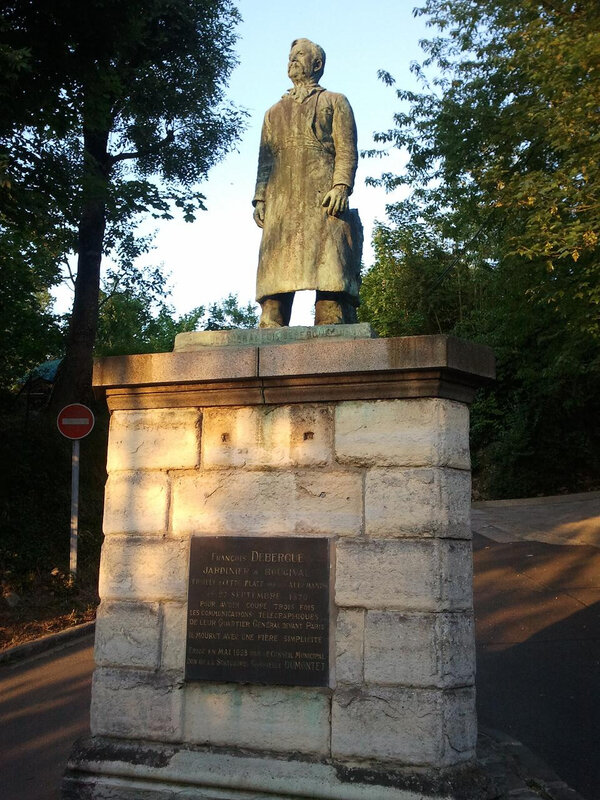 Dumontet, jardinier de Bougival 1912