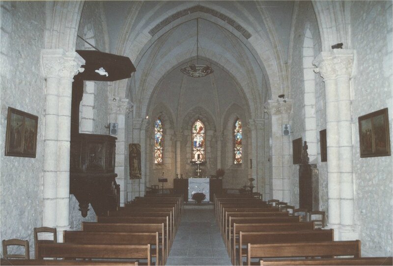 intérieur de l'église Saint-Marc