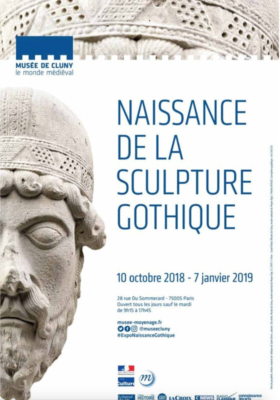 Naissance de la sculpture gothique affiche