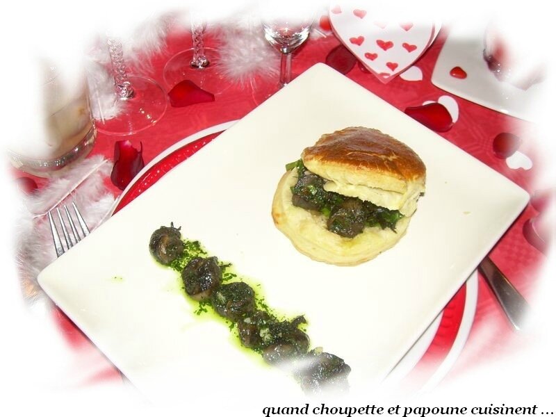 ESCARGOTS DE BOURGOGNE EN NAGE PERSILLEE-1