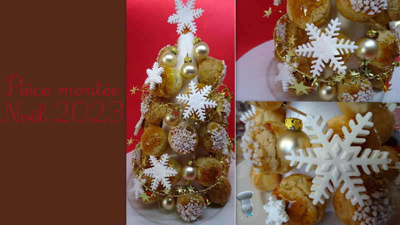 Pièce montée Noël 2023
