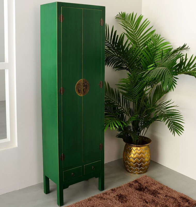 armoire chinoise verte