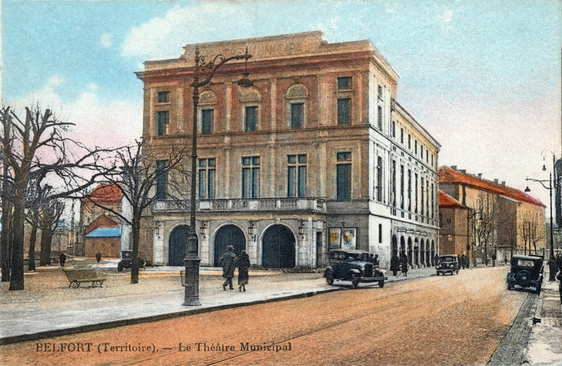 CPA Belfort Théâtre 1931-40