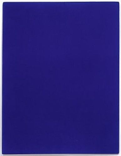 yves klein monochrome bleu1960b