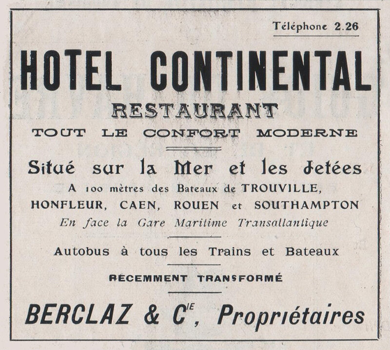 Hôtel continental
