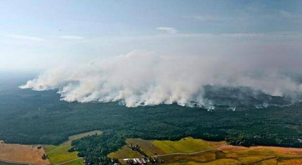 Incendie historique en Suède
