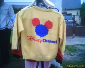 Gilet machine Disney Channel dos