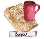 images bonjour journal café