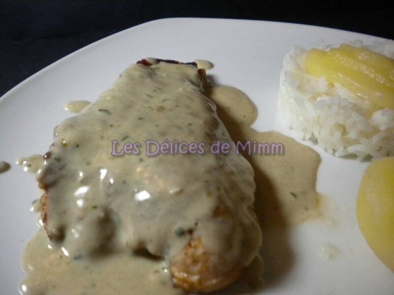 Filet de dinde entre poire et Roquefort 3