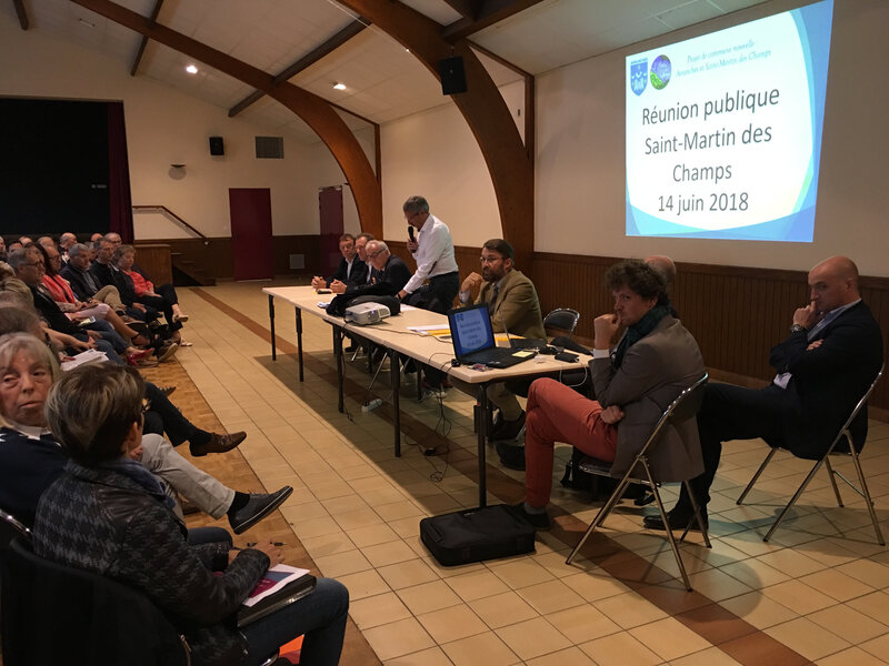 commune nouvelle_Avranches_Saint-Martin-des-Champs_réunion_14 juin 2018_Jacques Lucas