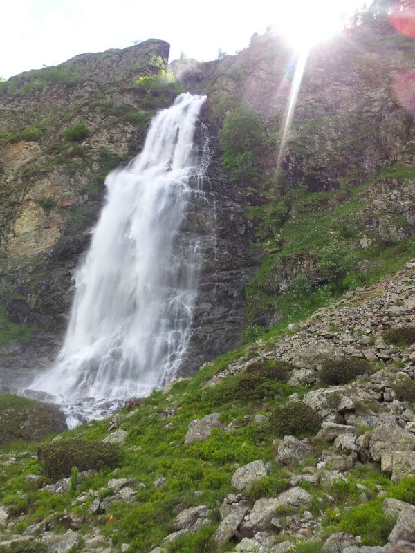 cascade le voile de la mariée1