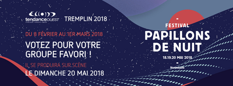 festival Papillons de nuit Tremplin P2N Tendance Ouest vote