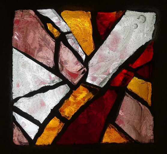 Détail dalle de verre - clotilde gontel