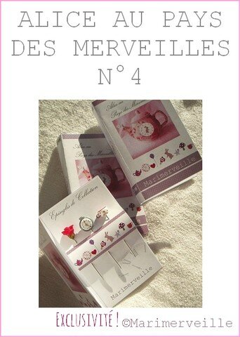 epingles marimerveille Alice au pays des merveille N°4