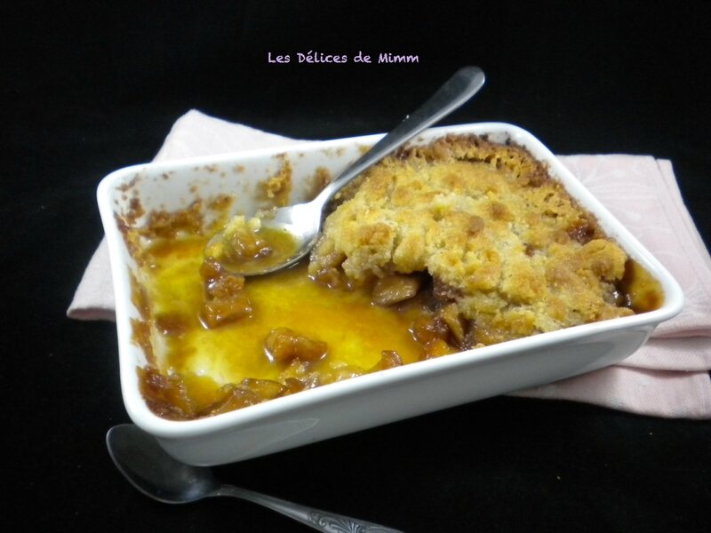 Crumble aux pommes et caramel au beurre salé de Cyril Lignac 5