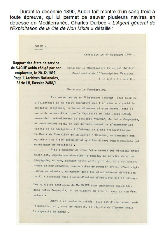 36-14) SAQUE Aubin - Légion d'Honneur- Page 5