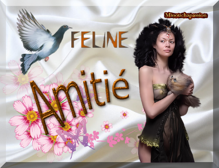 Femme féline création minouchapassion