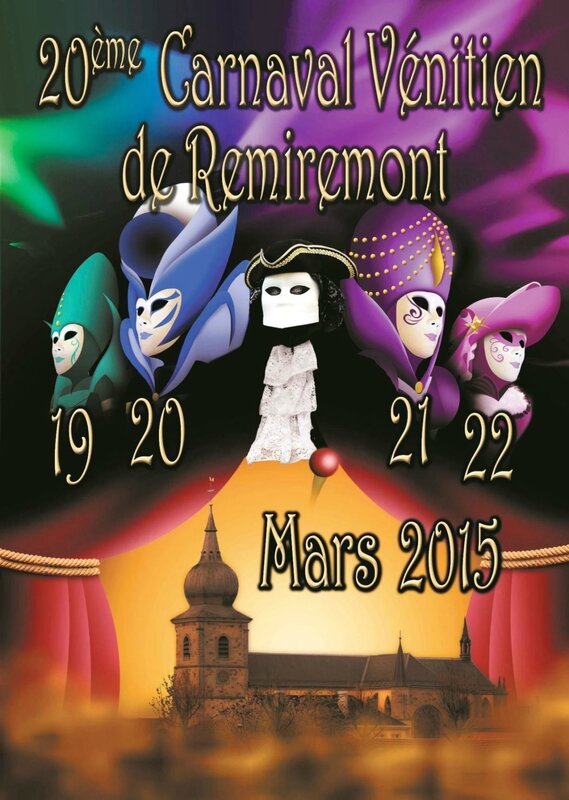 Affiche Remiremont Carnaval 2015