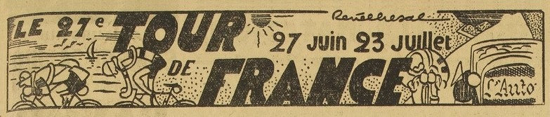1933 06 24 Tour de France L'Auto-vélo p4 Annonce