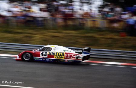 24 - 1985 - Le Mans WM P 85 (WM Peugeot) n°42 3