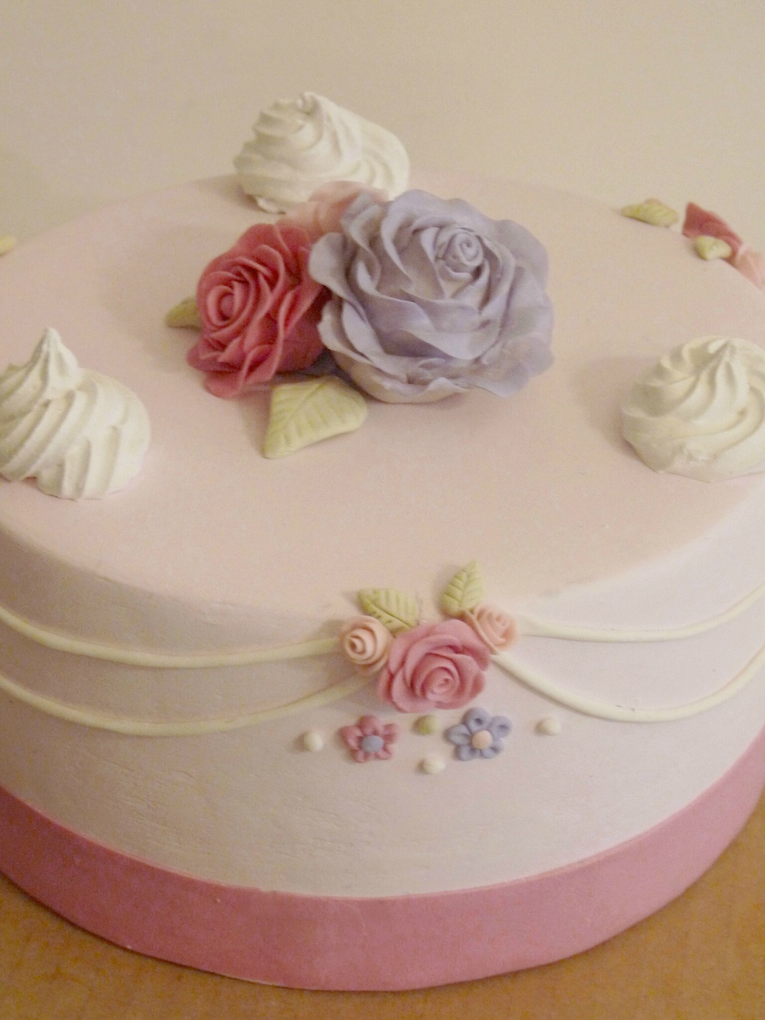 Gâteau Marie Antoinette, détail