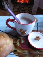 Chocolat chaud à la vanille