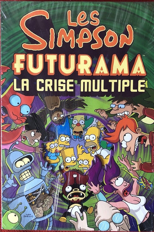 bongo simpson futurama la crise multiple