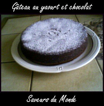 gateau yaourt chocolat recettes dessert gâteau au yaourt et chocolat