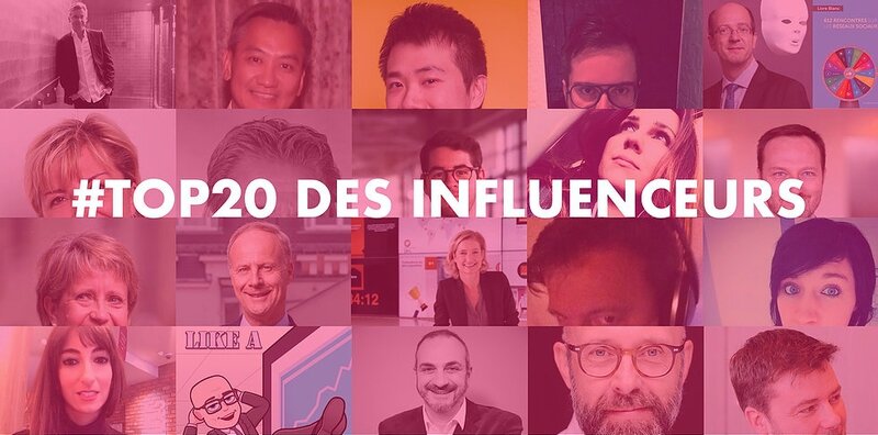 TOP 20 Magnave des influenceurs du digital, avec @fredfougerat