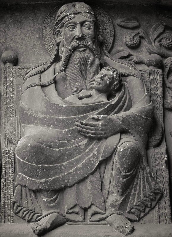 Le sein d'Abraham, st Pierre de Moissac