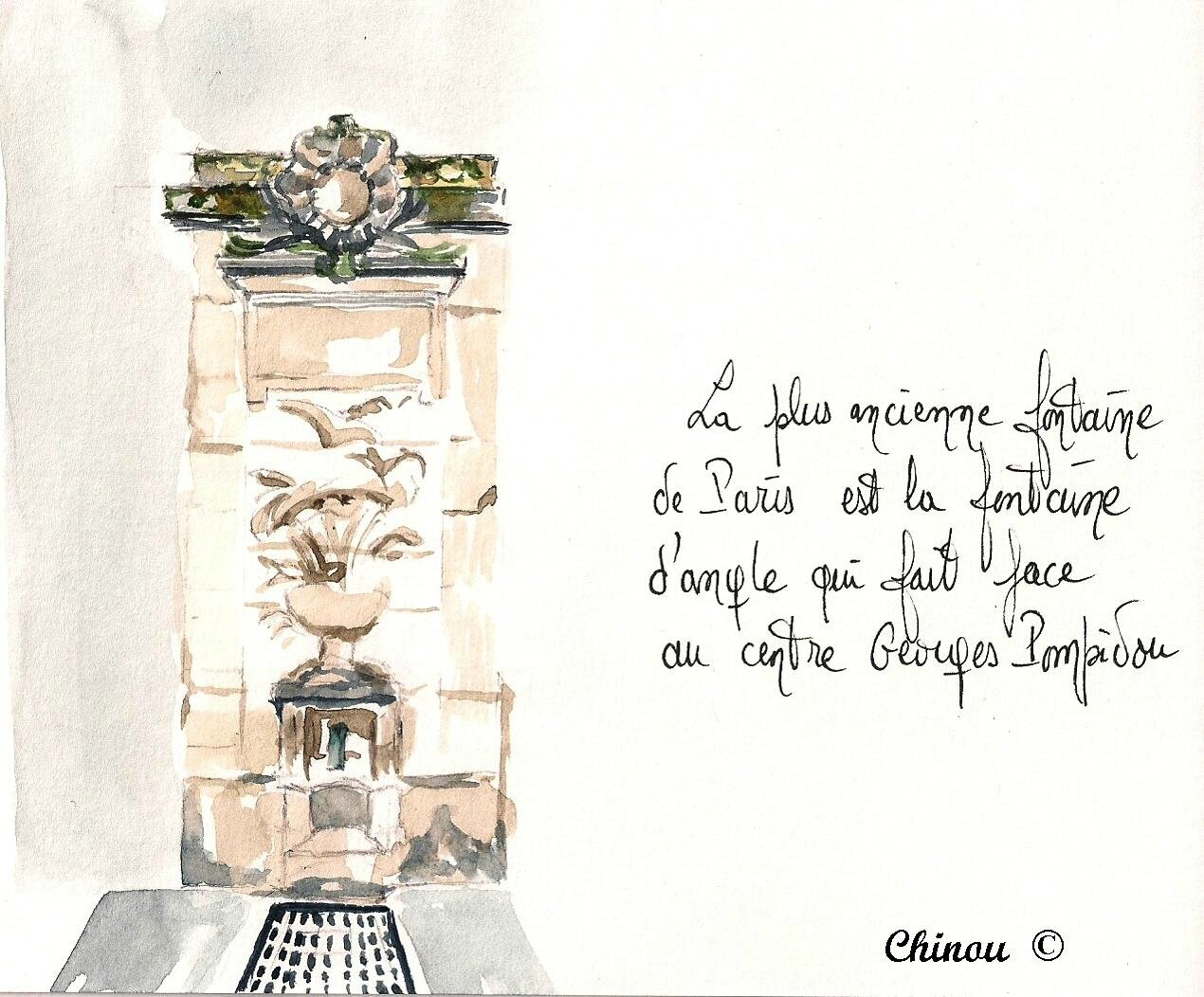 Fontaine Maubuee Paris