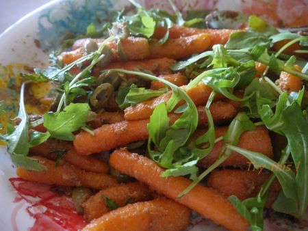 Salade carottes épicées 1