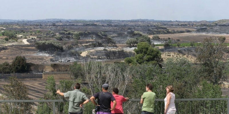 Un vaste incendie ravage le nord de l'Espagne
