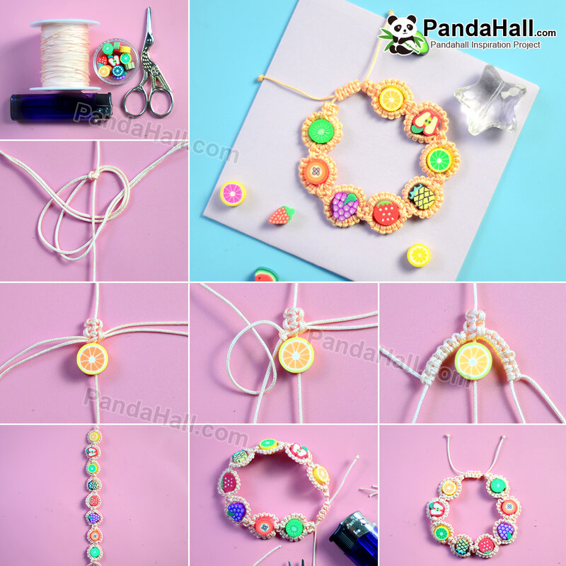 1080-PandaHall-Idea-on-Fruits-Clay-Beads-Braided-Bracelet