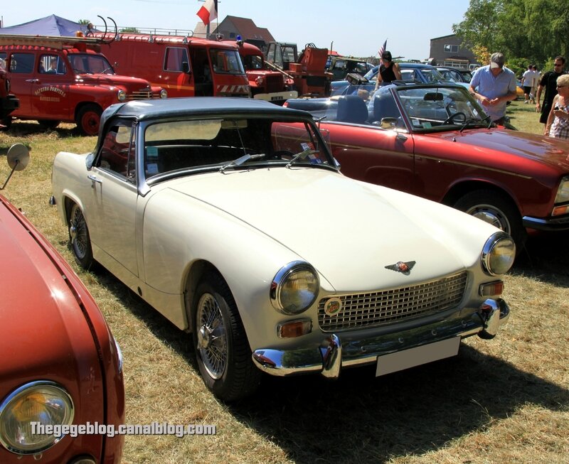 Austin Healey sprite MkII roadster (6ème Fête Autorétro étang d' Ohnenheim) 01