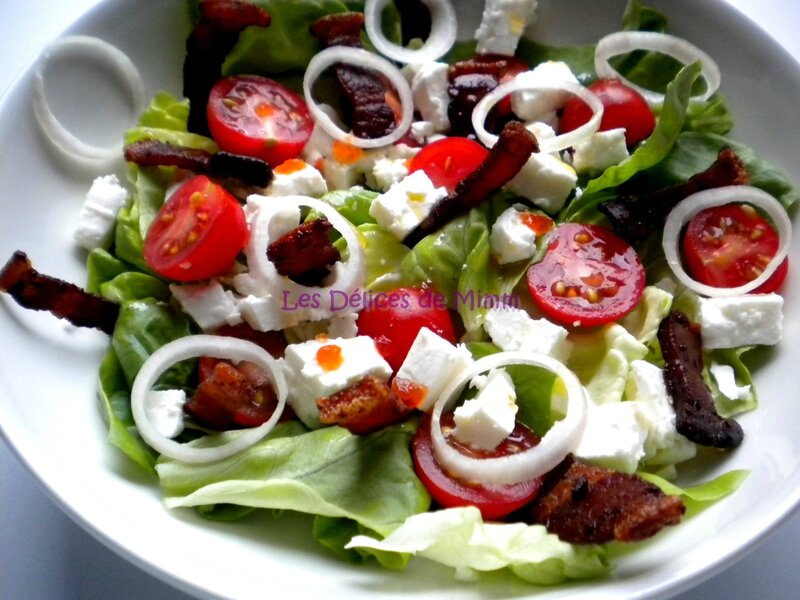 Salade feta et ventrêche croustillante 2