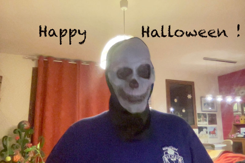 Photo squelette Halloween