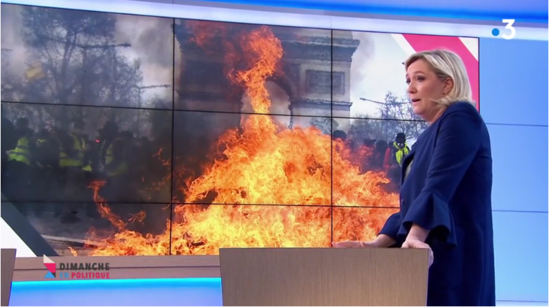 CASSEURS MARINE LE PEN MEDIA DIXIT WORLD