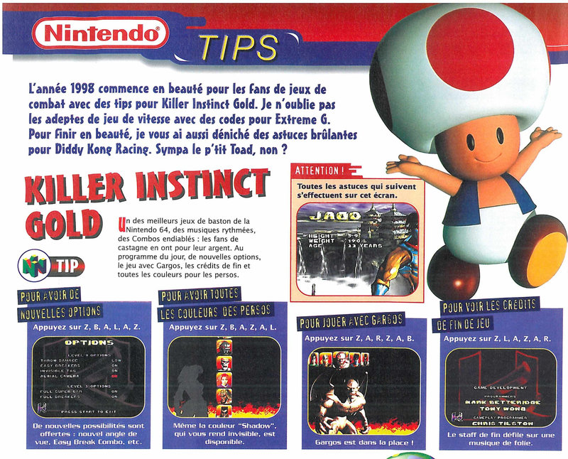 Le Magazine Officiel Nintendo N°03 - Page 086 (1998 Février-Mars)