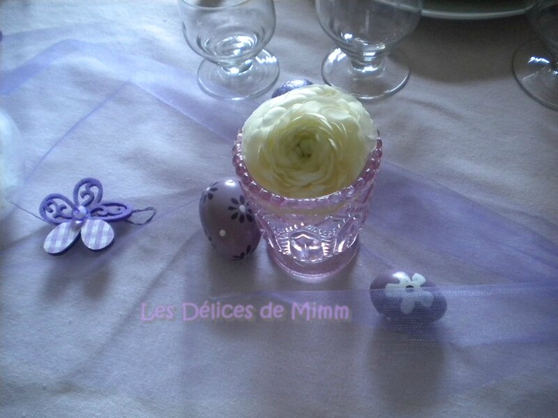 Table poétique de Pâques autour du lilas 7