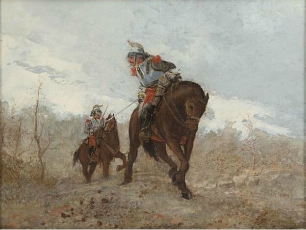 Beauquesne, en reconnaissance